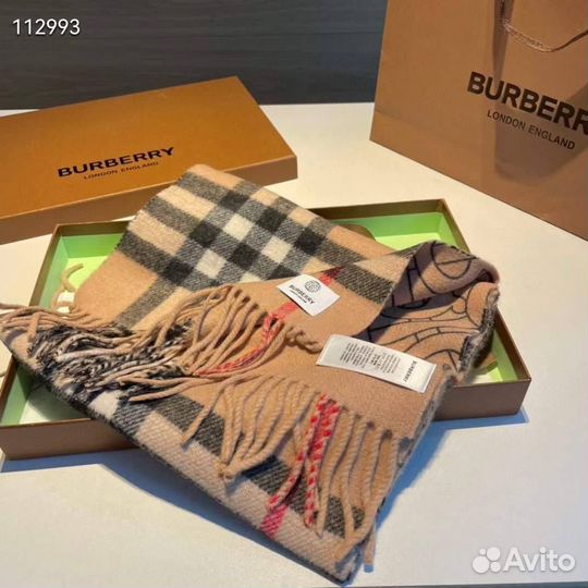 Шарф burberry женский