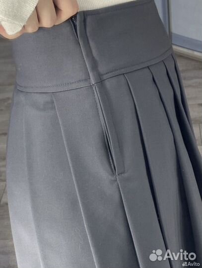 Юбка школьная серая Gulliver