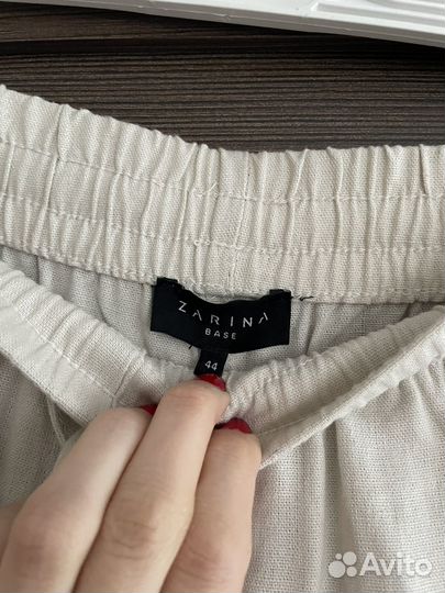 Льняные брюки zarina