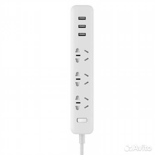 Удлинитель Xiaomi Mi Power Strip 3 розетки + 3USB