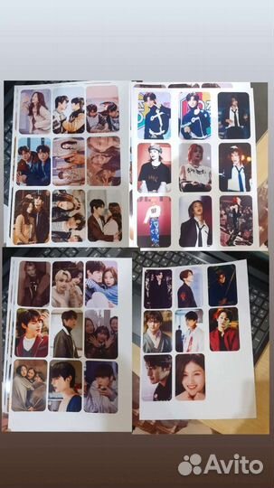 Карточки наклейки бтс, к-поп, Чонкук, Чимин