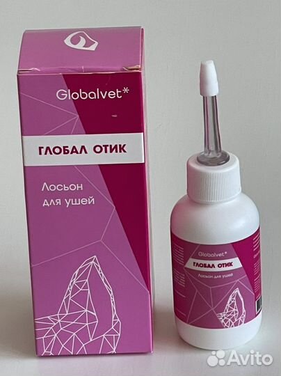 Лосьон для ушей животных Глобал Отик