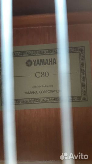 Классическая гитара yamaha C-80
