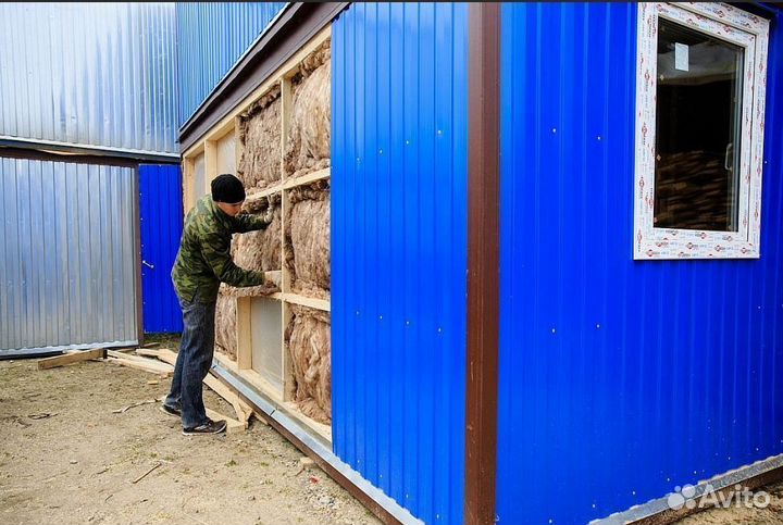 Бытовка домик дачный