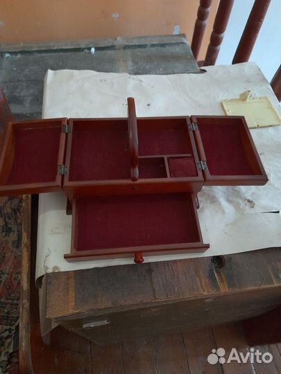 Шкатулка для украшений дерево