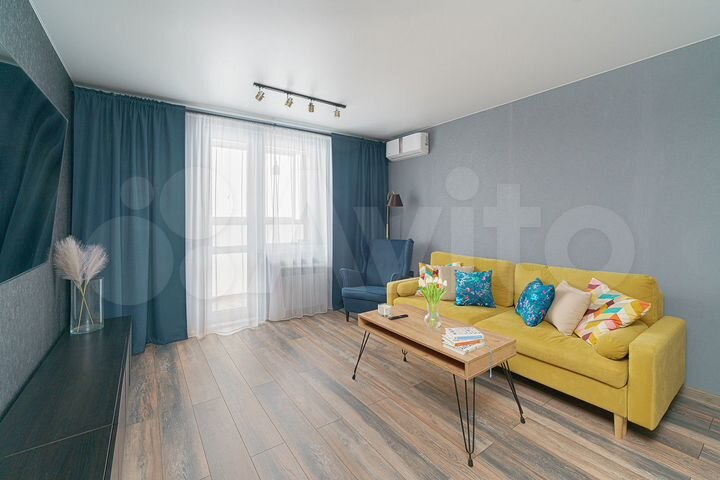 2-к. квартира, 58,6 м², 21/25 эт.