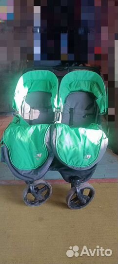 Коляска для двойни