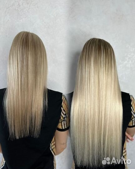 Наращивание волос,коррекция,капсуляция,снятие