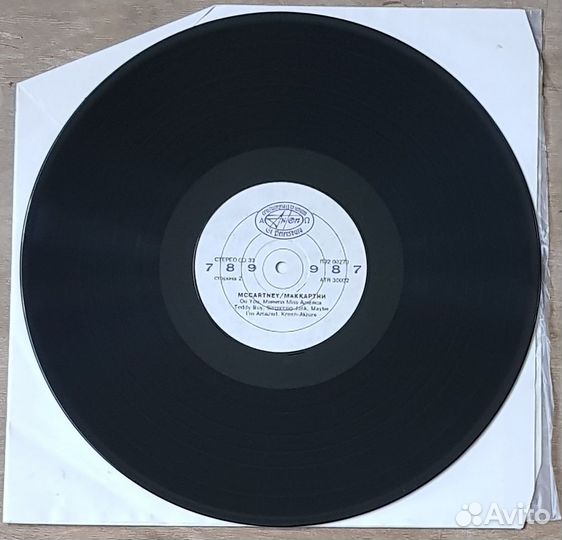 2LP Paul McCartney and Wings список RU
