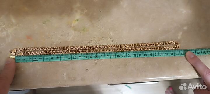 Цепочка золотая мужская 585