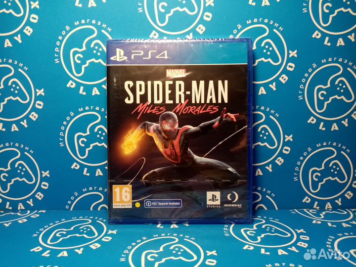 Человек Паук Майлз Моралес PS4 новый