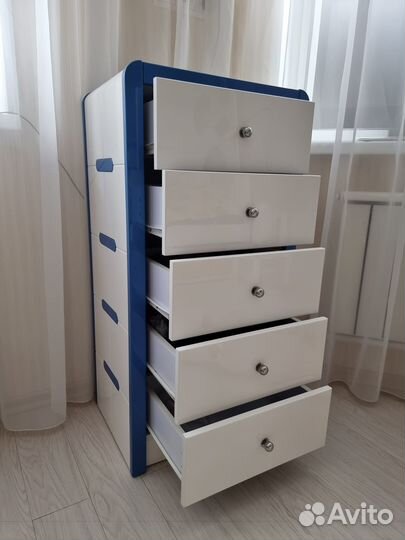 Мебель в детскую (7 предметов + три матраца) Кров