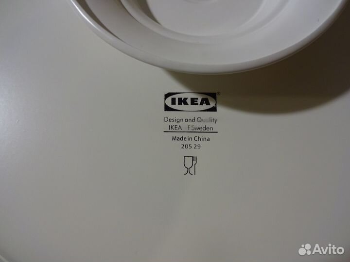 Блюдо сервировочное IKEA Garnera, 2 яруса, белая