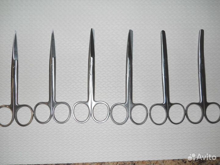 Ножницы медицинские 10см, 14 см, 17 см
