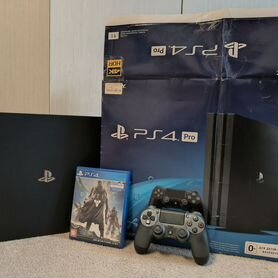 Sony playstation 4 pro 1tb идеал с подпиской