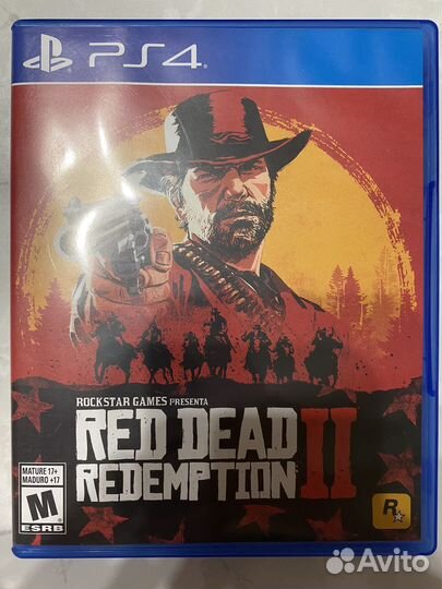 Red dead Redemption 2 Ps4 диск