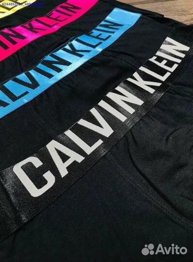 Трусы мужские боксеры Calvin Klein хлопок