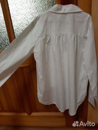 Рубашка блузка белая для девочки