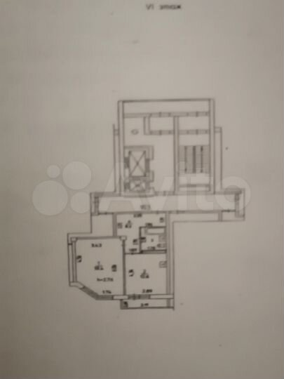 1-к. квартира, 44,3 м², 6/17 эт.