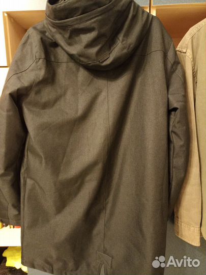 Парка удлинённая непромокаемая мембрана