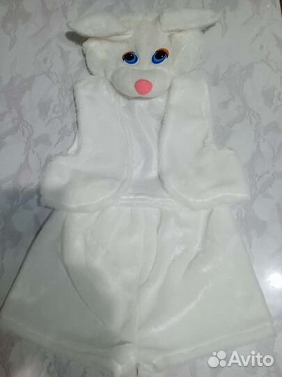 Новогодний костюм зайчика