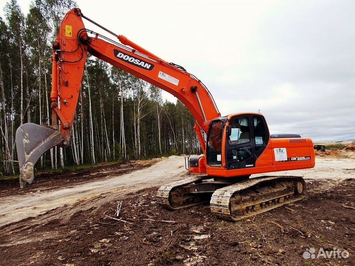 Аренда гусеничных экскаваторов JCB\Doosan