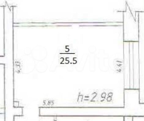 Свободного назначения, 26 м²