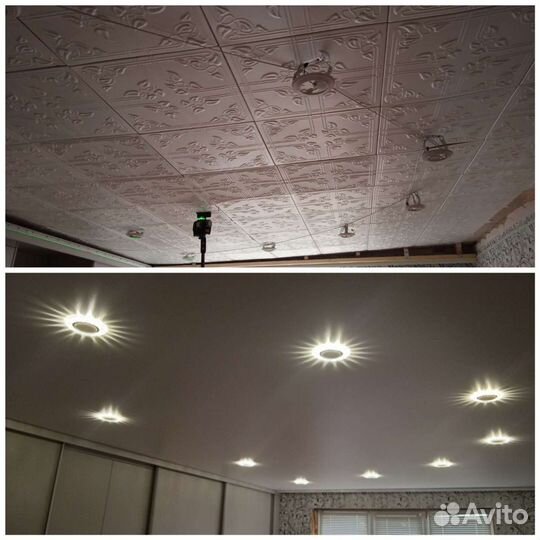 Натяжные потолки