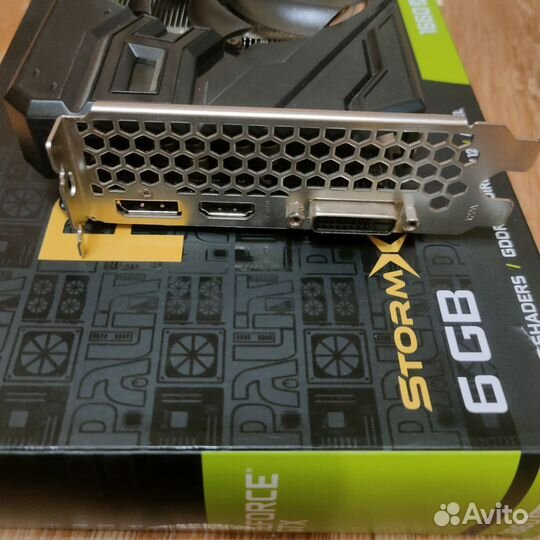 Видеокарта GTX 1660 super 6gb