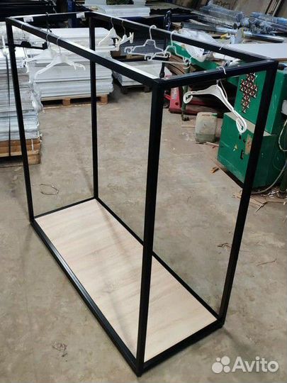 Рейл (вешалка) для одежды островная б/у