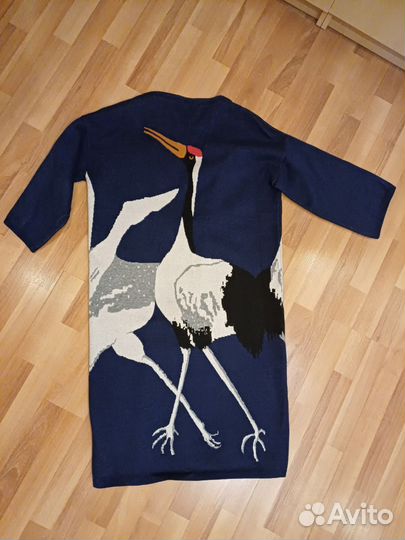 Кардиган ветровка кашемир/пэ/хлопок