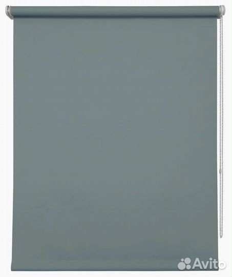 Рулонные шторы Плайн светло-голубой 200 см