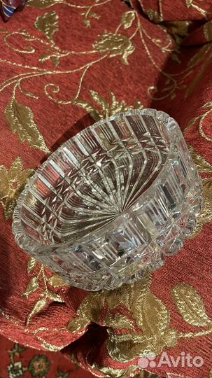 Хрустальная ваза салатник