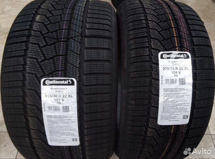 Continental ContiWinterContact TS 860 275/35 R22 и 315/30 R22 107V