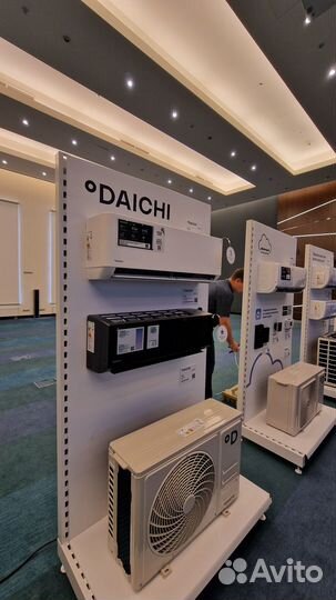 Тихий инверторный кондиционер до 30м2 черный