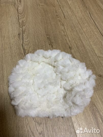 Шапка мех кролика