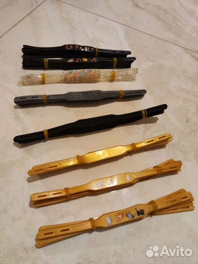 Силиконовые штрипки новые 2 пары