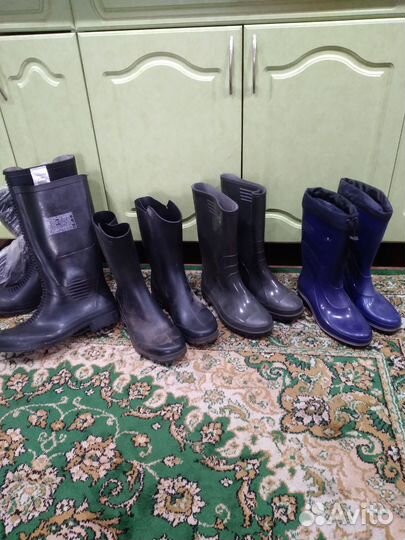 Сапоги резиновые мужские