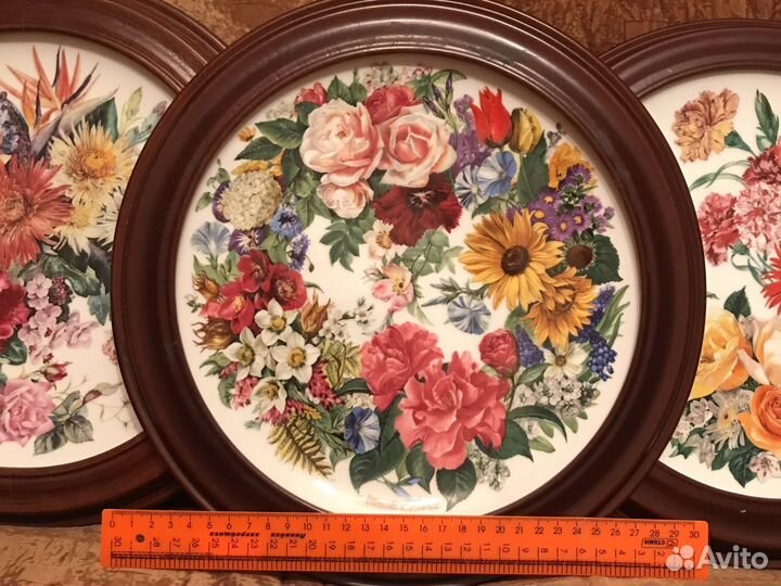 Тарелка большая Гранд финал Цветы Урсула Банд