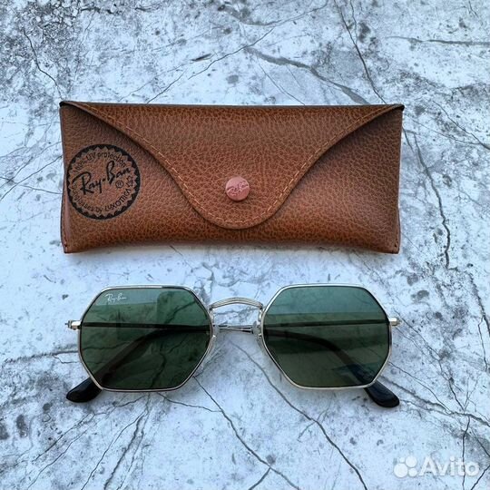 Солнцезащитные очки Ray Ban rb3556 серебро