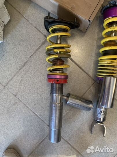 Амортизаторы KW на porsche 911 997 кузов