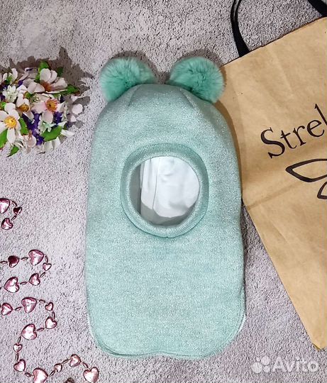 Шапка и снуд для девочки