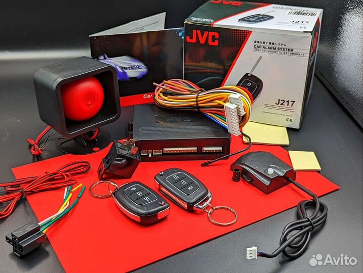 Автосигнализация JVC j217