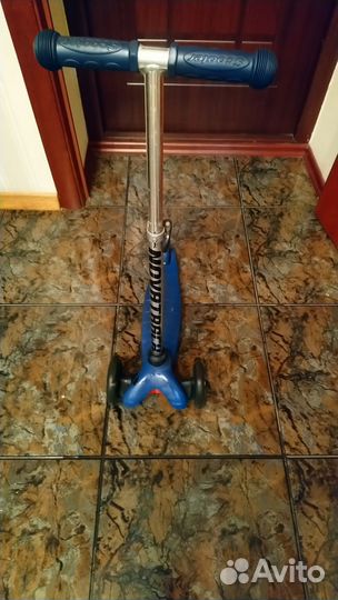 Самокат детский трехколесный бу