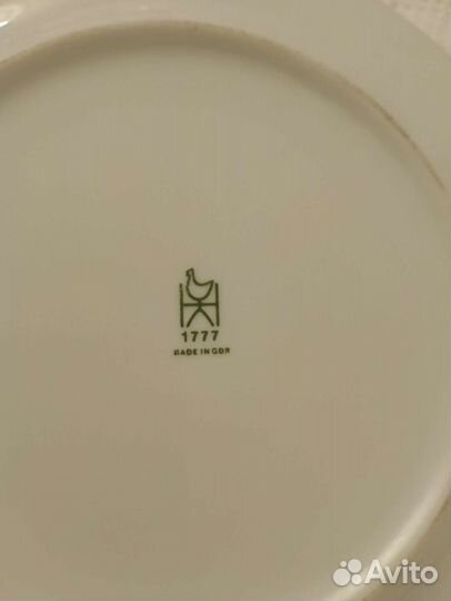 Маслёнка, соусник фарфор,гдр