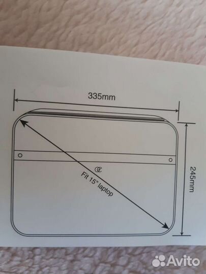 Новая сумка для ноутбука