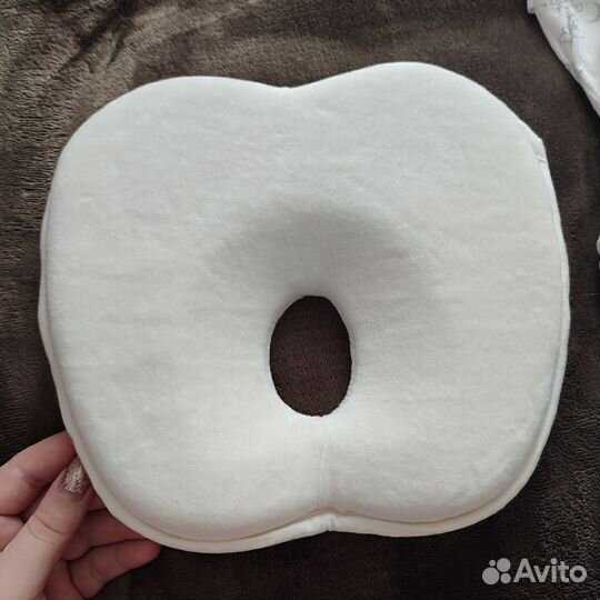 Подушка для новорожденных бабочка ортопедическая