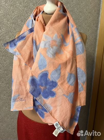 Юбка Escada платок Loro Piano