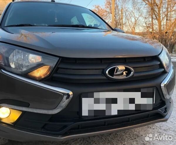 Зимняя защита радиатора Лада Гранта FL