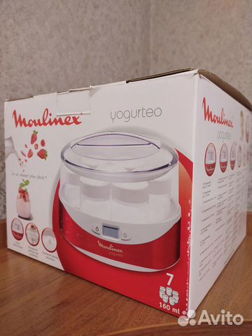 Йогуртница moulinex, новая